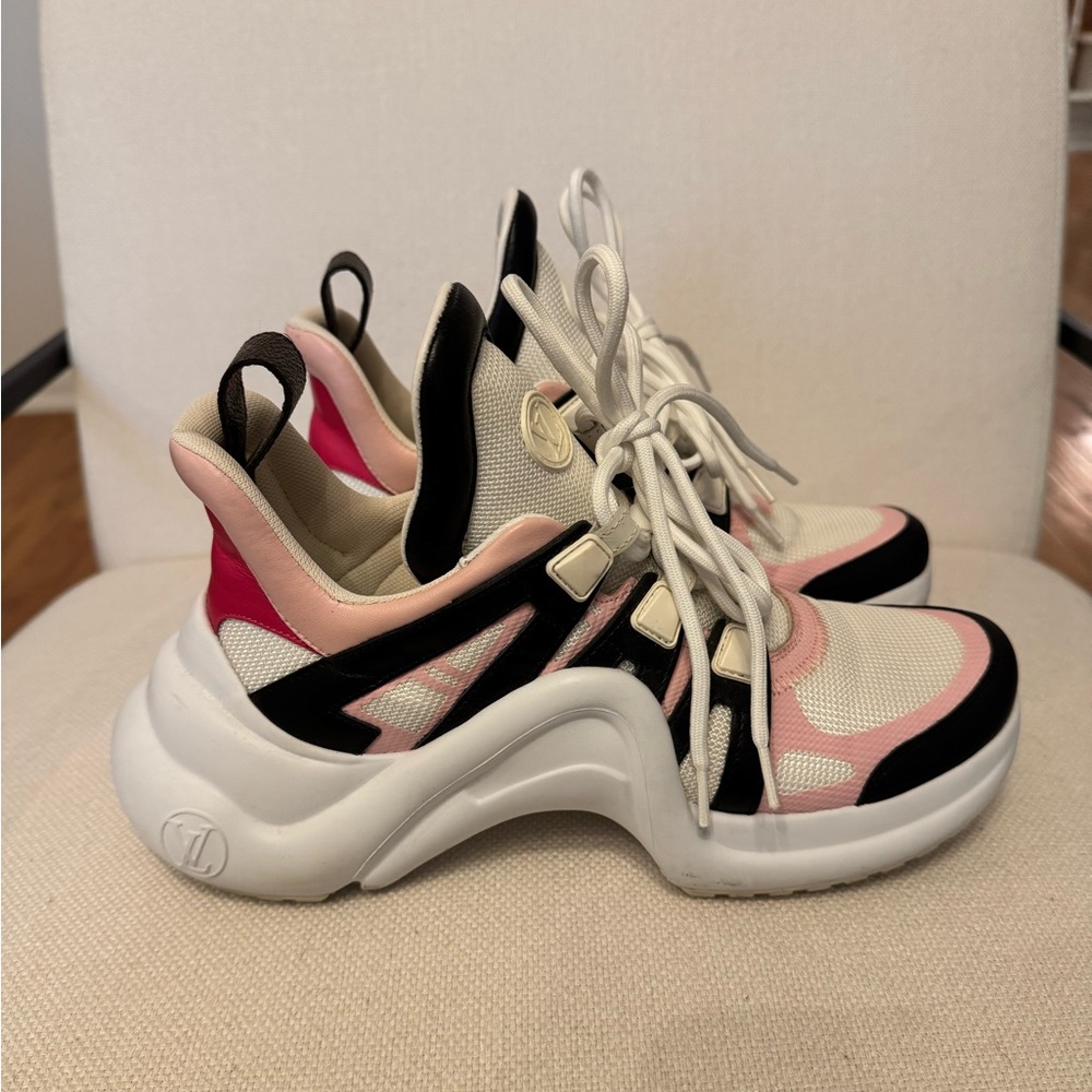 Louis Vuitton monogram chunky sneaker